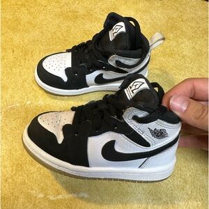 Toddler size 7 Air Jordans in perfect condition. Only worn twice for a few hours